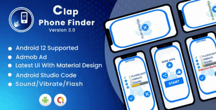 Clap phone finder find my phone by clap android app with admob ads .png