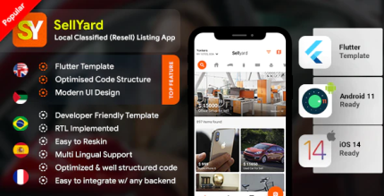 Classifieds re seller android app buying selling ios app template html .png