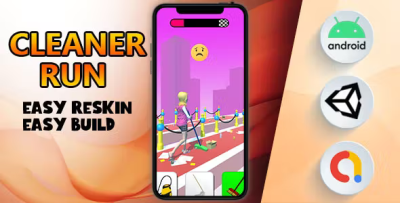 Cleaner run unity admob codermarket.png