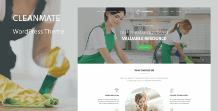 Cleanmate cleaning company maid gardening wordpress theme codermarket.png