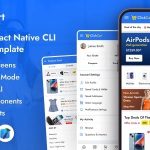 Clickcart react native cli ecommerce mobile app template codermarket.jpeg