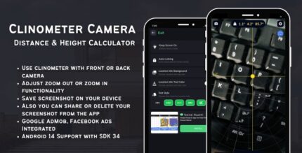 Clinometer camera height calculator with admob ads android codermarket.jpg