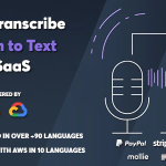 Cloud transcribe speech to text as saas codermarket.png
