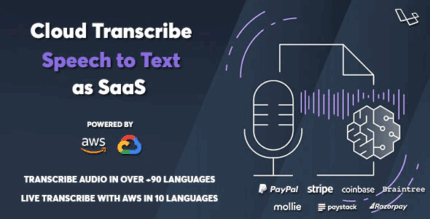 Cloud transcribe speech to text as saas codermarket.png