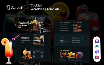 Cocktel cocktail bar and restaurant wordpress elementor theme.jpg