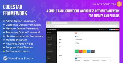 Codestar framework a simple and lightweight wordpress option framework for.jpg