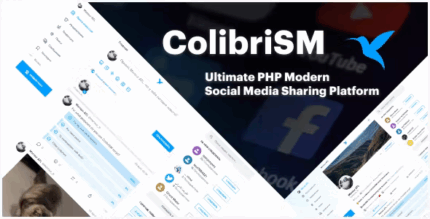 Colibrism powerful twitter like social network platform codermarket.png