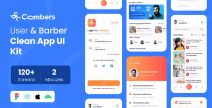 Combers salon appointment booking react native app codermarket.png