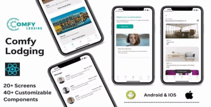Comfy lodging rental properties application like airbnb codermarket.png