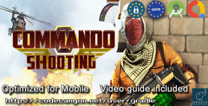 Commando shooting admob gdpr android studio codermarket.png