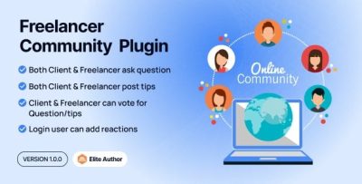 Community plugin for xilancer freelancer marketplace platform codermarket.jpg