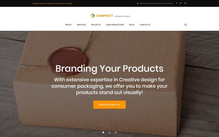 Compact packaging company wordpress theme.jpg