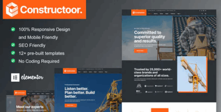Constructoor construction building elementor template kit codermarket.png
