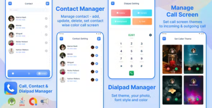 Contacts my photo easy phone default dialer color call screen flash.png