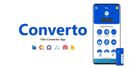 Converto files converter app admob fan applovin firebase onesignal .png