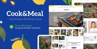 Cook meal food blog recipe wordpress theme codermarket.png