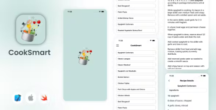 Cooksmart recipe ios app codermarket.png