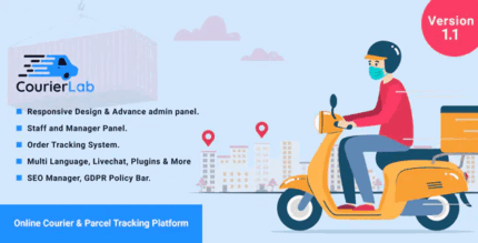 Courierlab online courier and parcel tracking platform codermarket.png