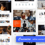 Coursector lms education wordpress codermarket.png