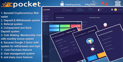 Cpocket best cryptocurrency web wallet crypto wallet codermarket.png