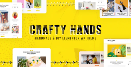 Crafty hands arts workshop wordpress theme codermarket.png