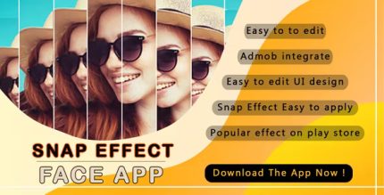 Crazy snap face effect android app source code android 10 codermarket.jpg