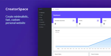 Creatorspace personal website cms codermarket.png