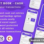 Credit debit book cash book digital khata book android 13 sdk 34 .jpeg