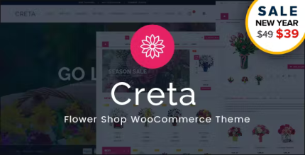 Creta flower shop woocommerce wordpress theme codermarket.png