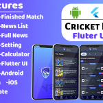 Cricket live match ui template flutter 20 codermarket.png