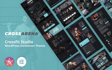 Cross arena crossfit studio wordpress elementor theme.png