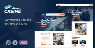 Crsine car washing booking wordpress theme codermarket.png