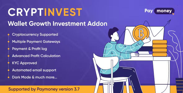 cryptinvest-wallet-growth-investment-addon-paymoney-codermarket.png Cryptinvest wallet growth investment addon paymoney codermarket.png