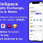 Crypto currency app figma xd sketch ui kit reactnative cli .jpg