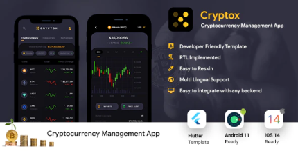 Crypto prices charts wallet nft tracker android ios app ui template .png