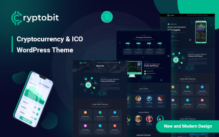 Cryptobit cryptocurrency bitcoin wordpress theme.png