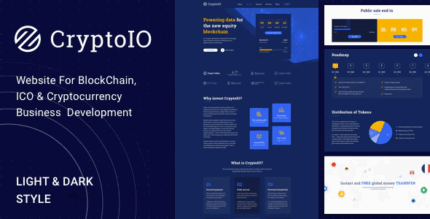 Cryptoio cryptocurrency wordpress theme codermarket.png