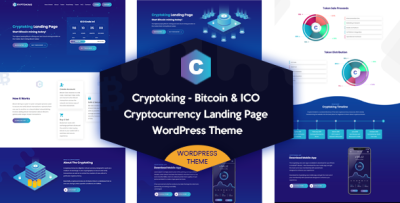 Cryptoking bitcoin ico theme codermarket.png