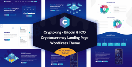 Cryptoking bitcoin ico theme codermarket.png