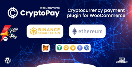 Cryptopay woocommerce cryptocurrency payment plugin codermarket.png