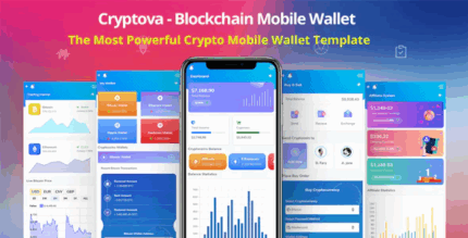 Cryptova blockchain app mobile crypto wallet codermarket.png