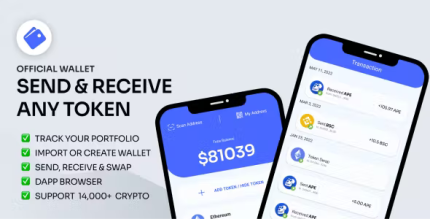 Cryptowallet pro 2022 own token dapp browser codermarket.png