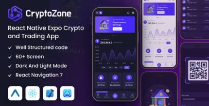Cryptozone react native expo cryptocurrency mobile app template codermarket.jpg