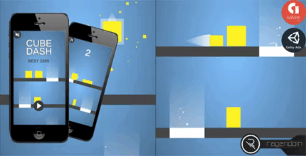 Cube dash complete unity game admob codermarket.png