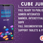 Cube jump admob gdpr unity engine codermarket.png