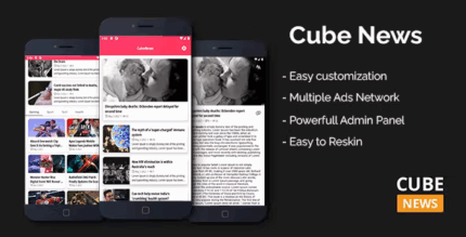 Cube news simple news app codermarket.png