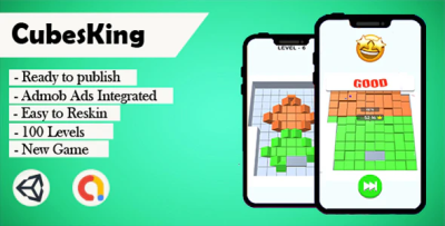 Cubes king unity admob codermarket.png