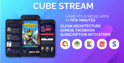 Cubestream tmdb movies tv series and livestream platform codermarket.png