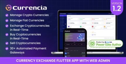 Currencia currency exchange flutter app with web admin codermarket.jpg