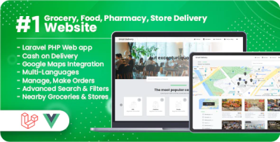 Customer website for grocery food pharmacy store delivery laravel app .png